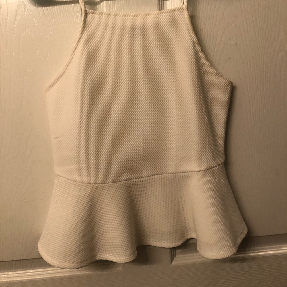 Urban outfitters peplum tank